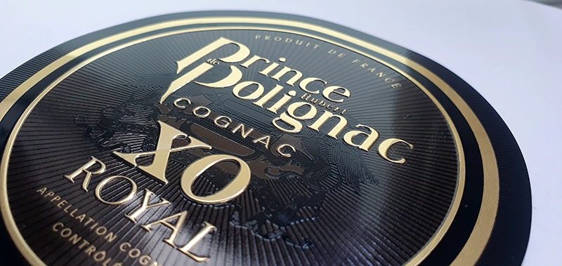 étiquette alu prince de polignac