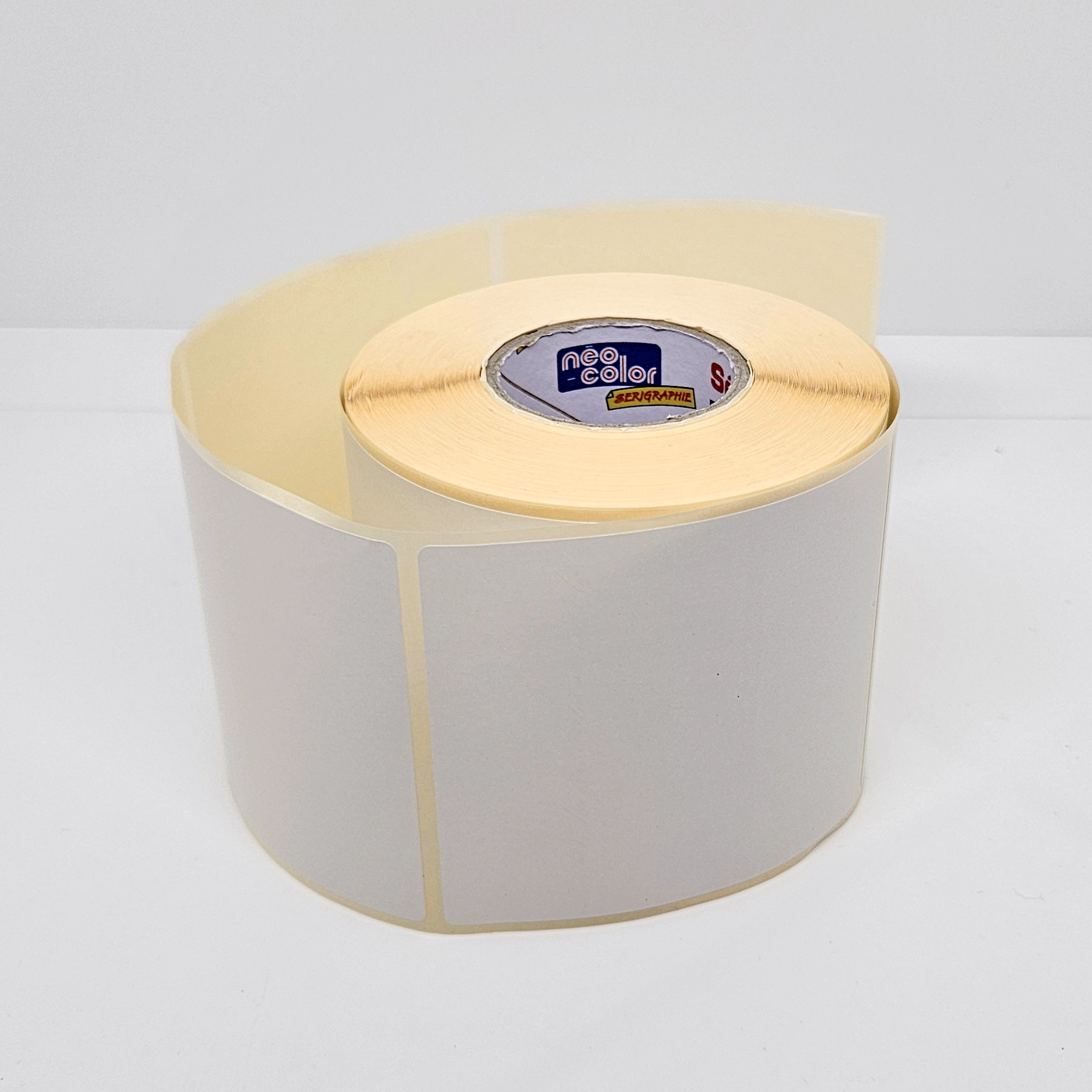 étiquettes papier thermique en bobines